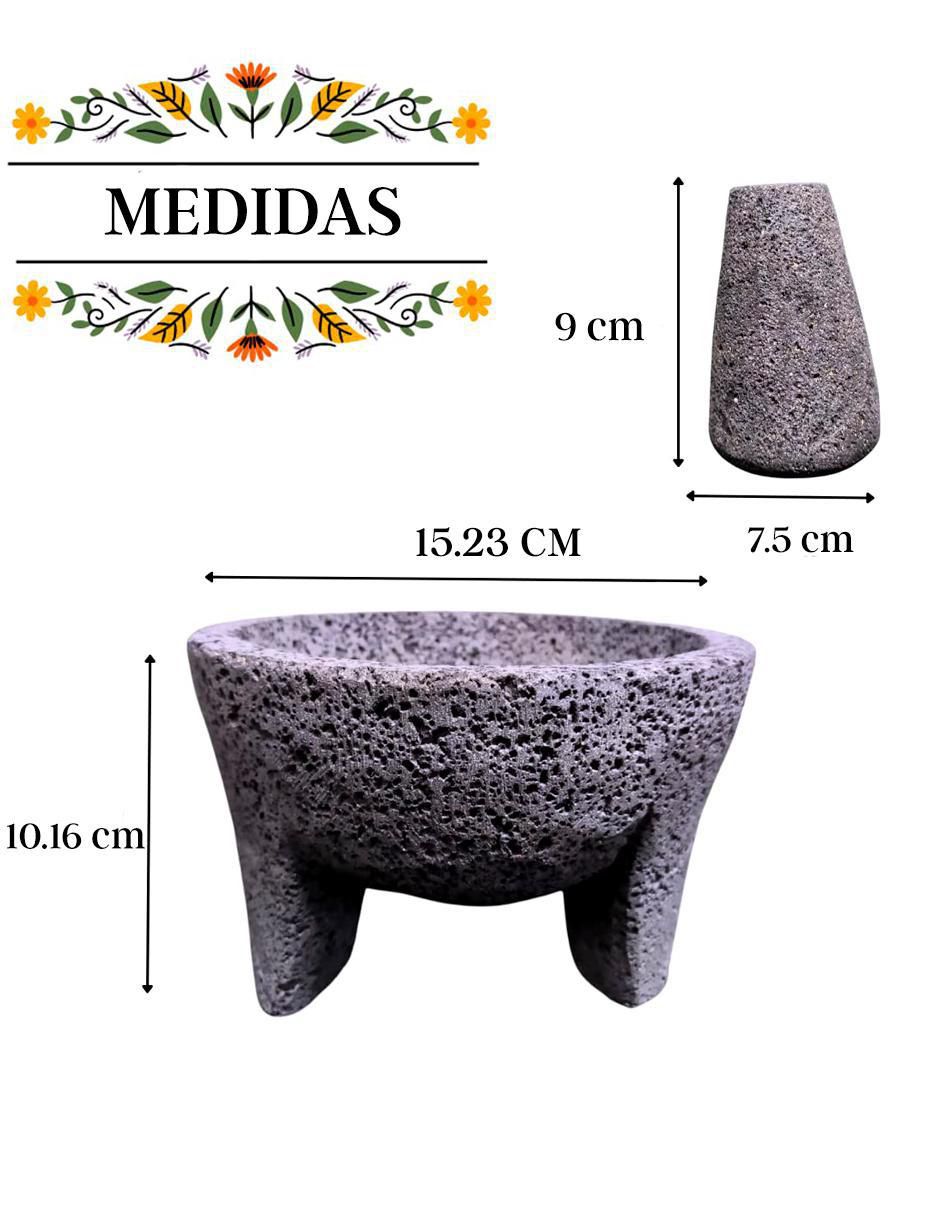 Mortero Molcajete AZTEC 7