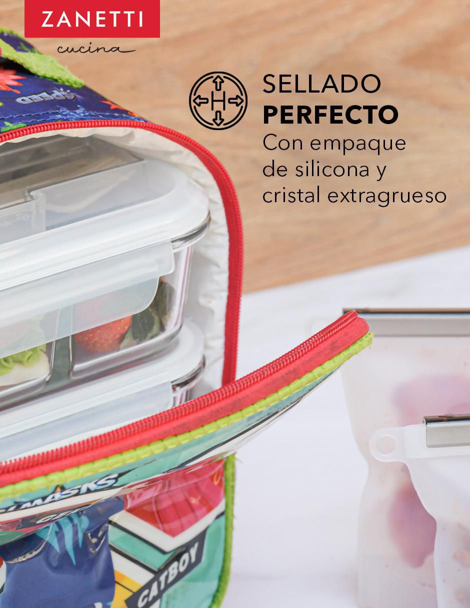 Set contenedores Bento Box de vidrio 7 piezas 5