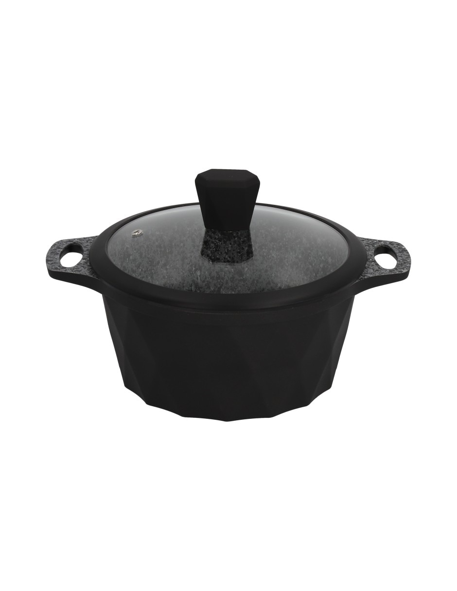 Batería de cocina de aluminio antiadherente combinado 13 piezas 6