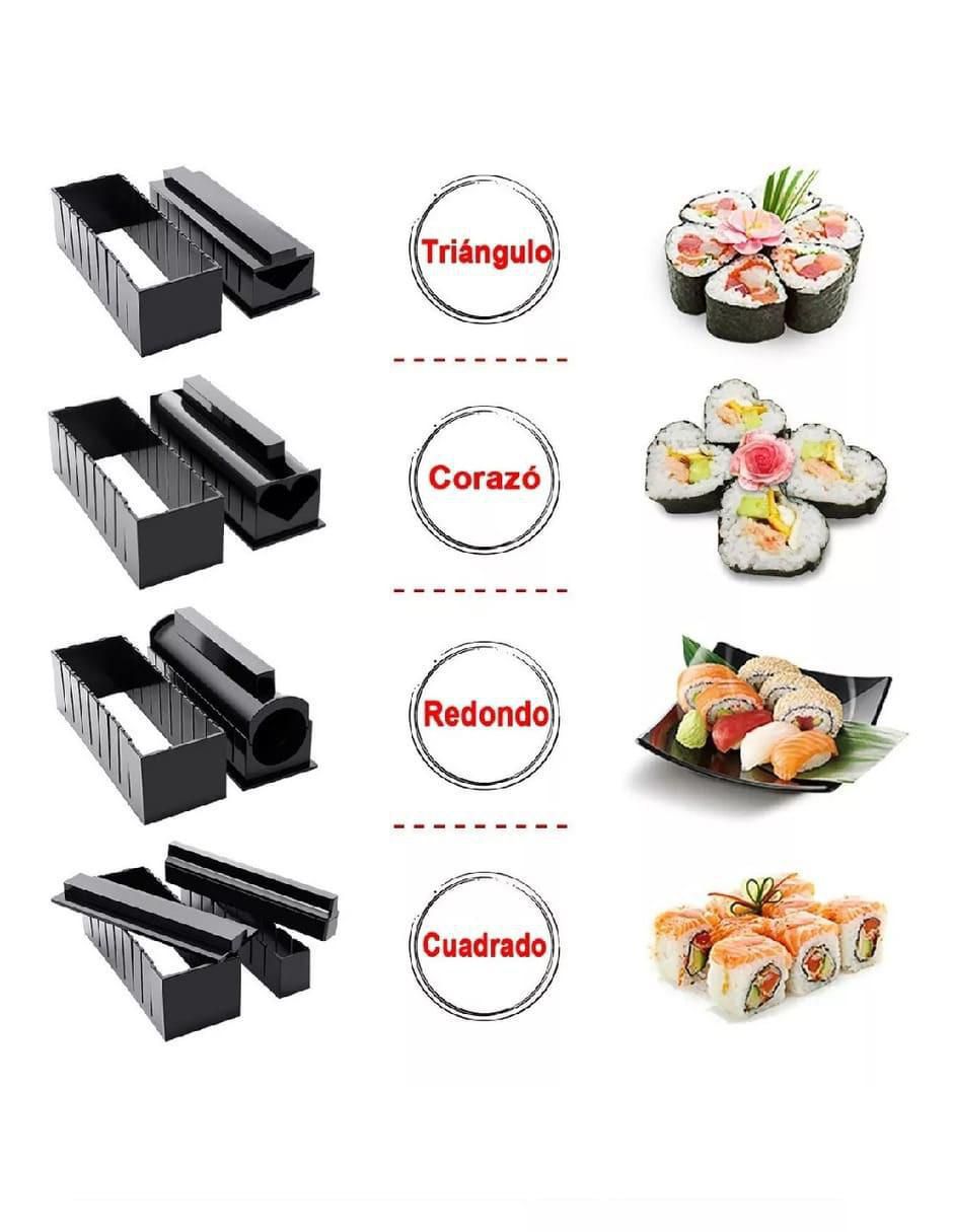 Set moldes Sushi 3