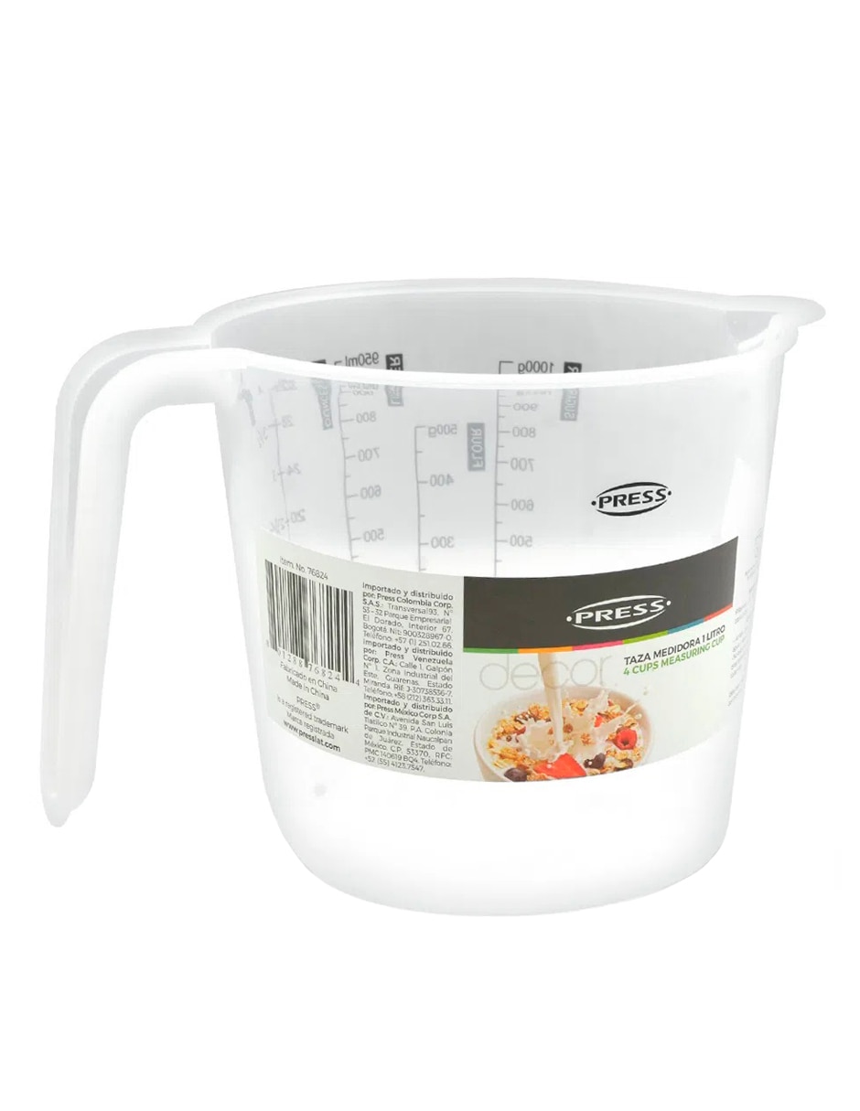 Taza medidora Clasic de plástico 2