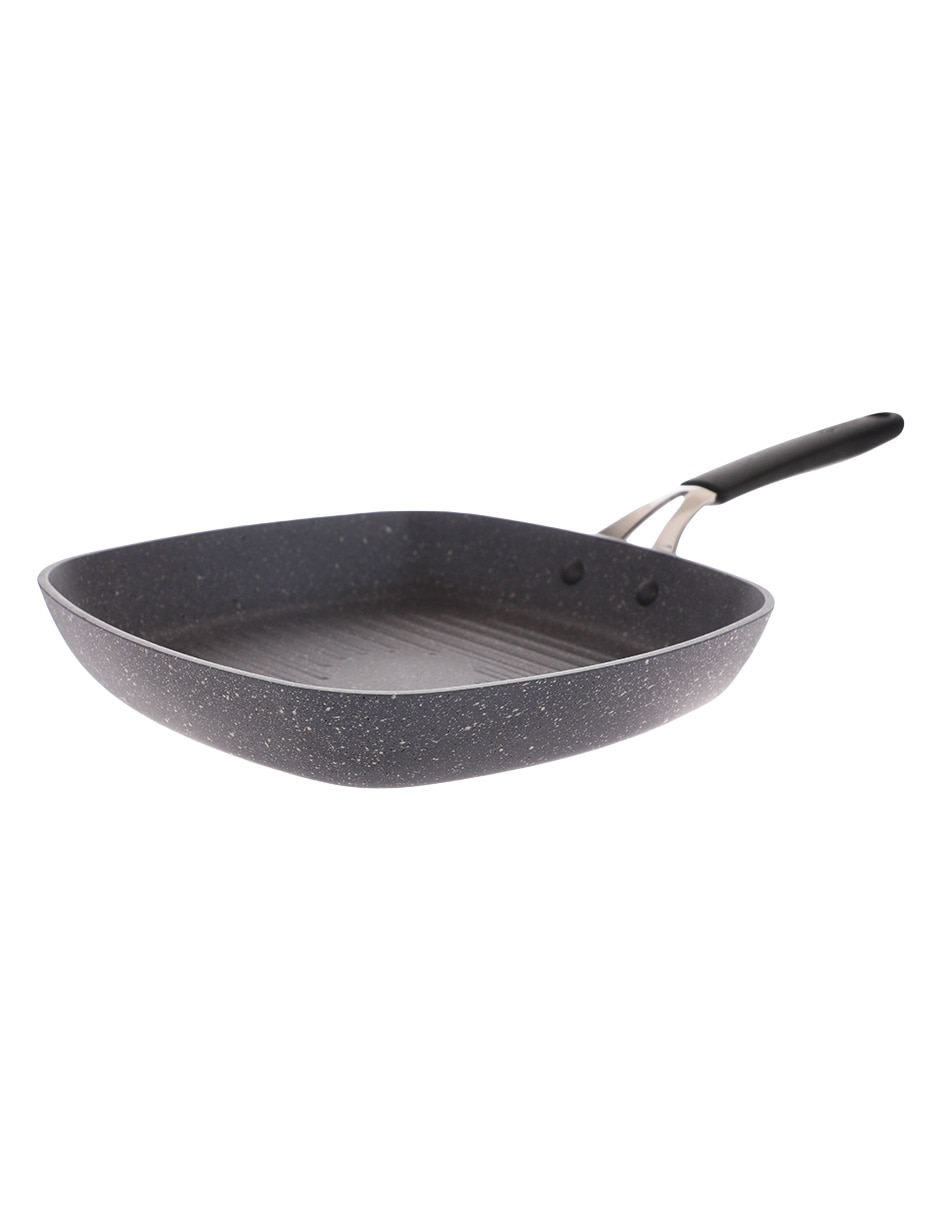 Sartén grill Tempra Mineral de aluminio