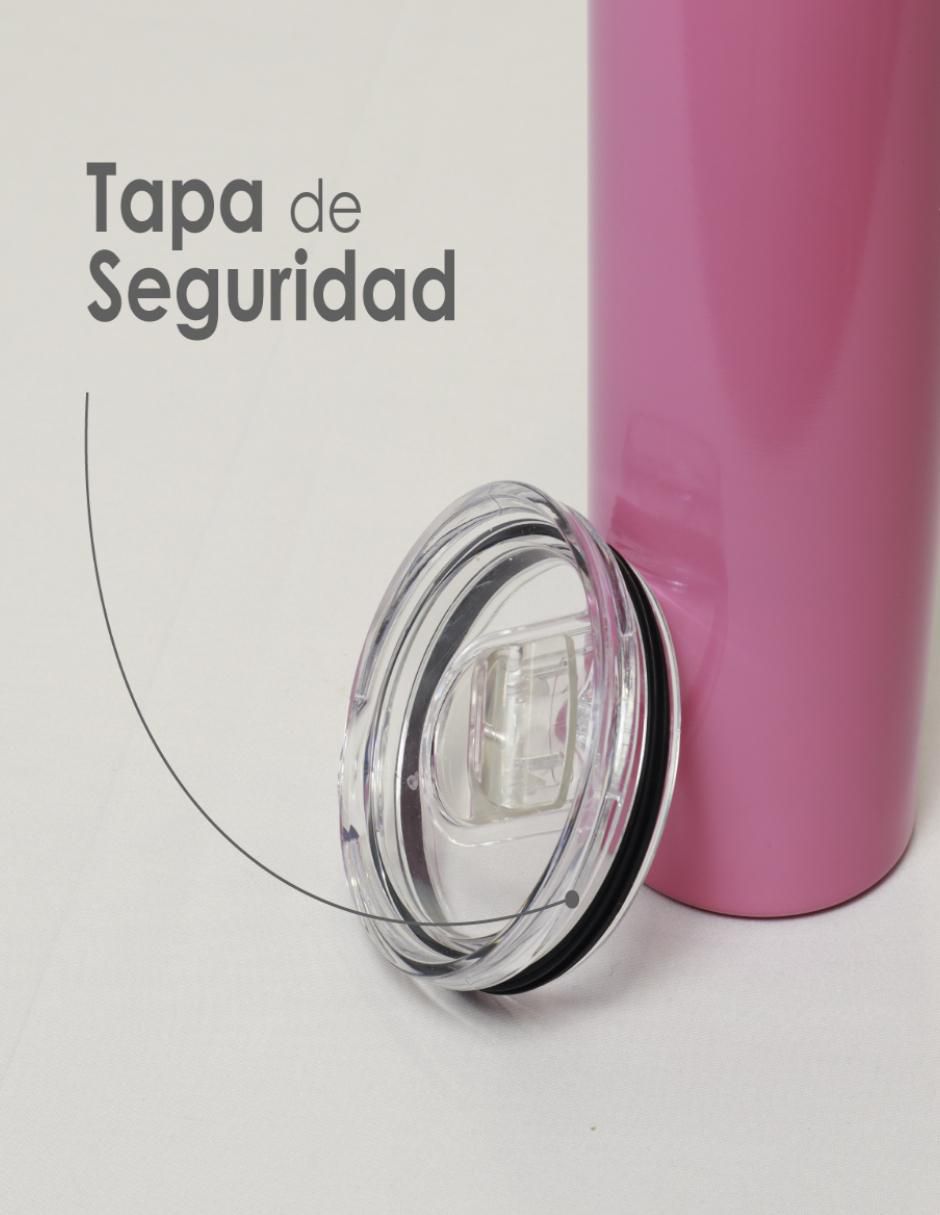 Termo de acero inoxidable con tapa rosca 5