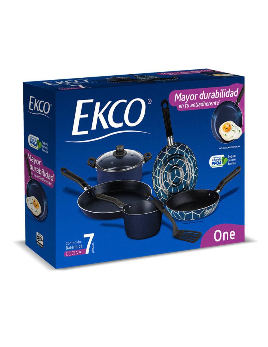 Batería de cocina de aluminio antiadherente sin PFOA 7 piezas 2
