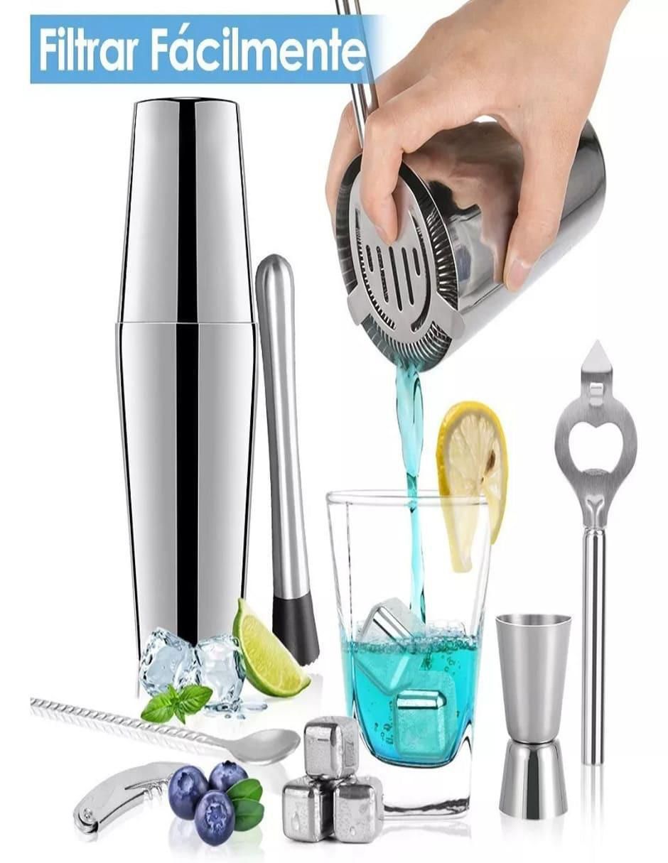 Set bar de acero inoxidable 2