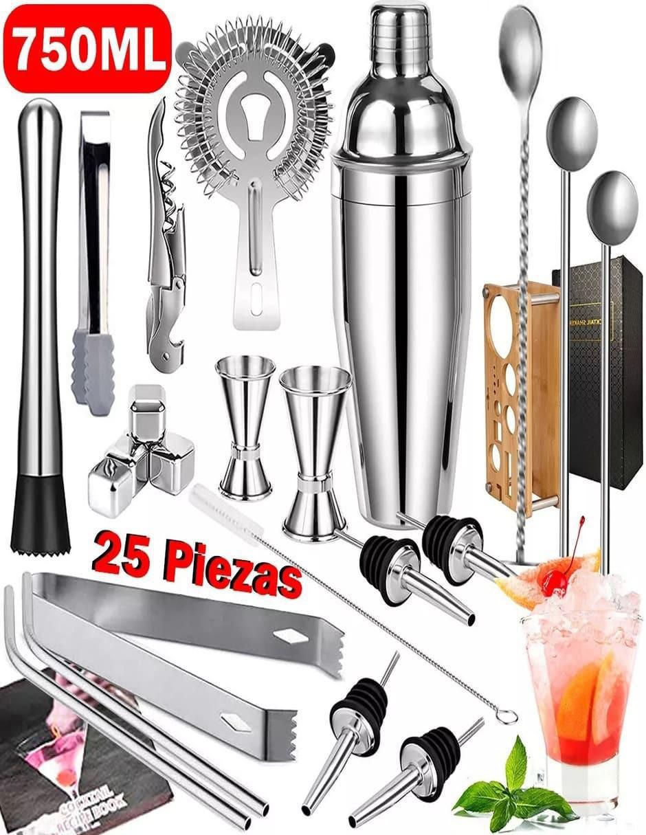 Set bar de acero inoxidable 2