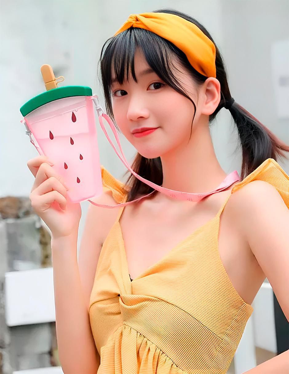 Botella de agua Myrva Frutas para niña 2