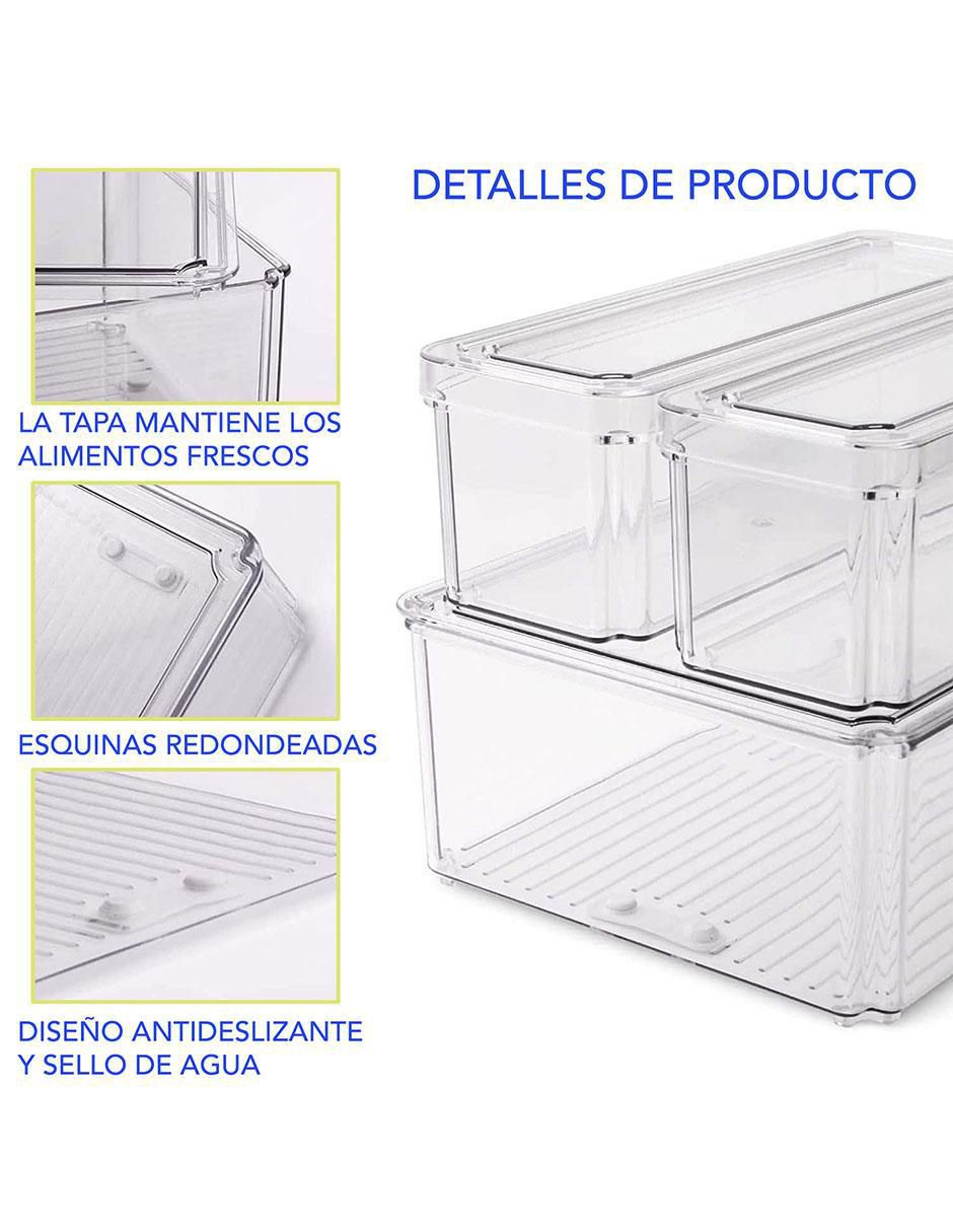 Set contenedores de plástico 10 piezas 2