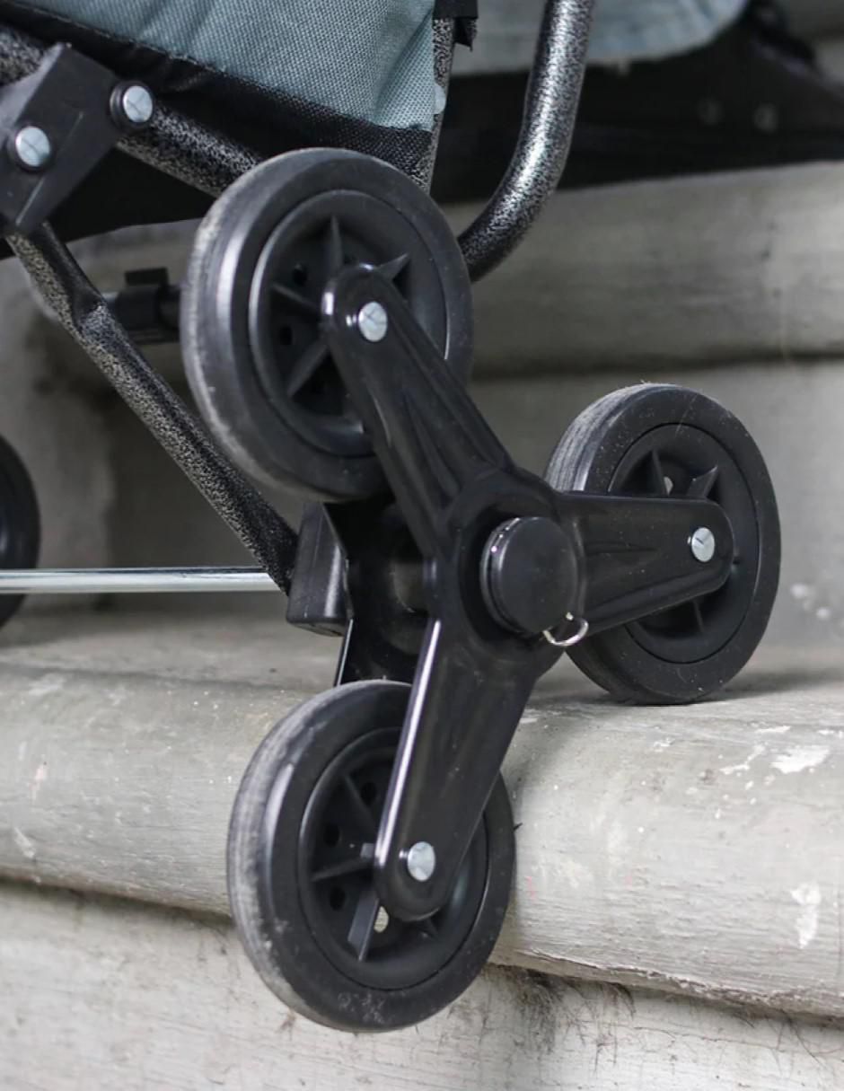 Carrito de compras áreas múltiples brang sin familia poliéster