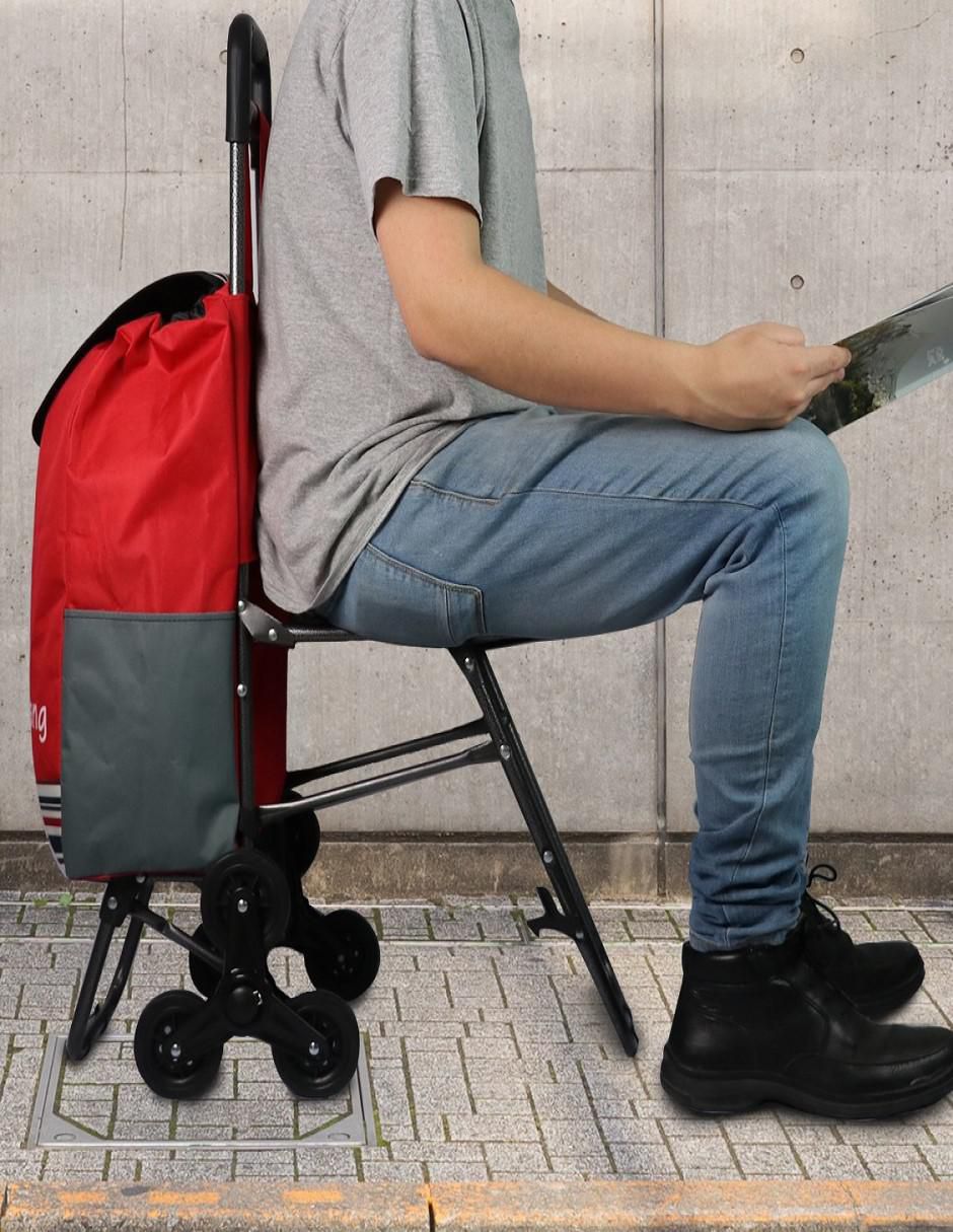 Carrito de compras áreas múltiples brang sin familia poliéster