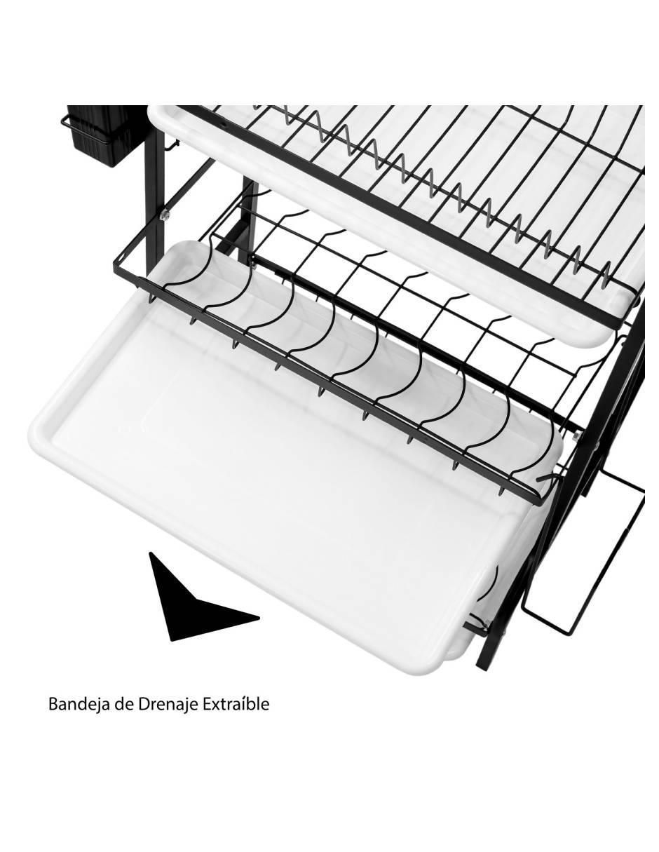 Escurridor de trastes de acero inoxidable 3