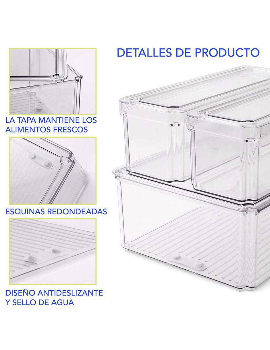 Set contenedores de plástico 12 piezas 5
