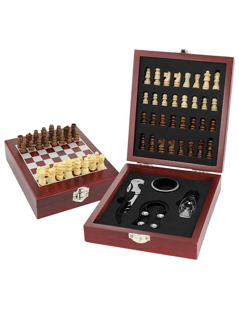 Set bar de madera caoba Set bar de madera caoba