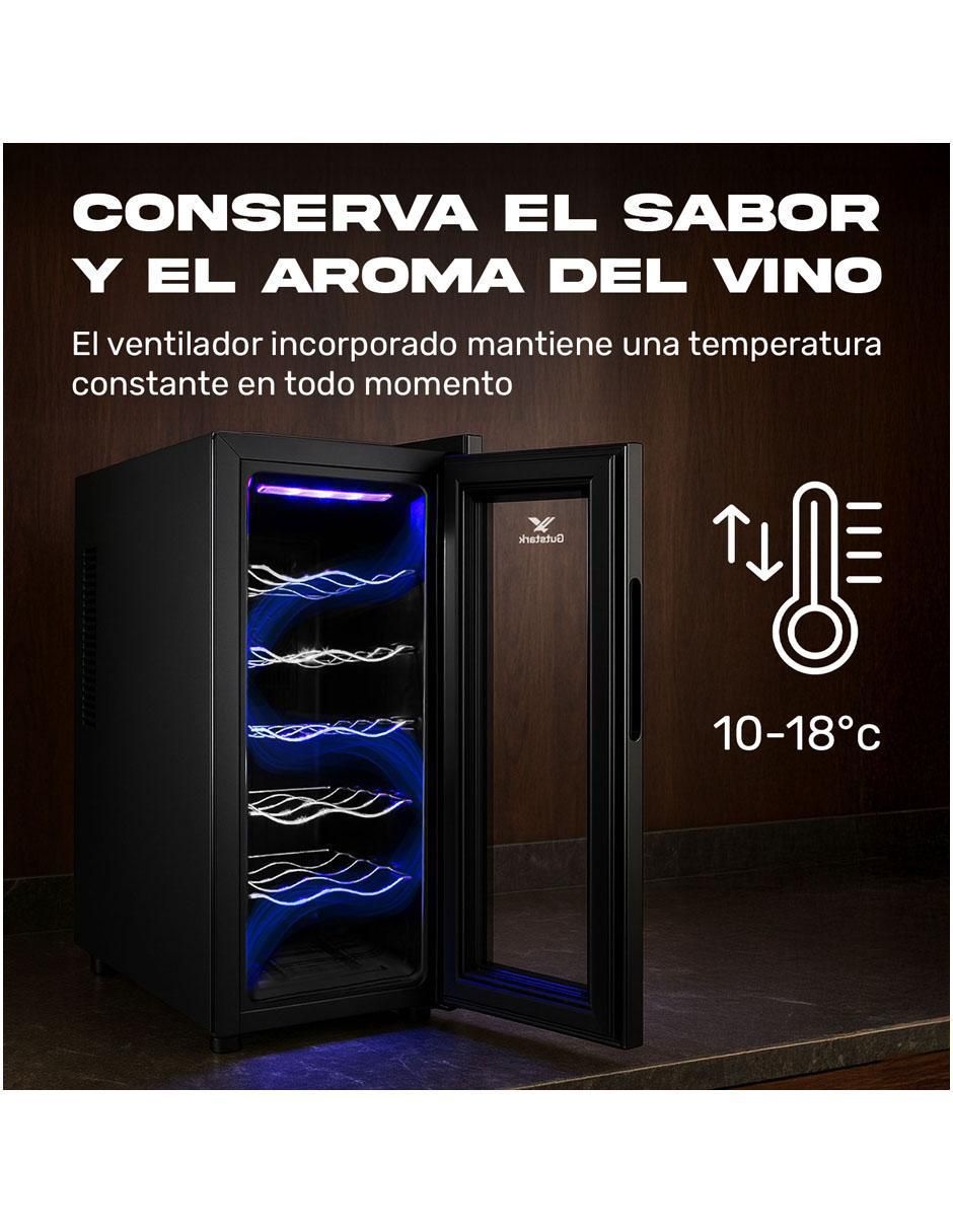Cava de vinos Mkz-Cava12Botneg capacidad 12 botellas 2