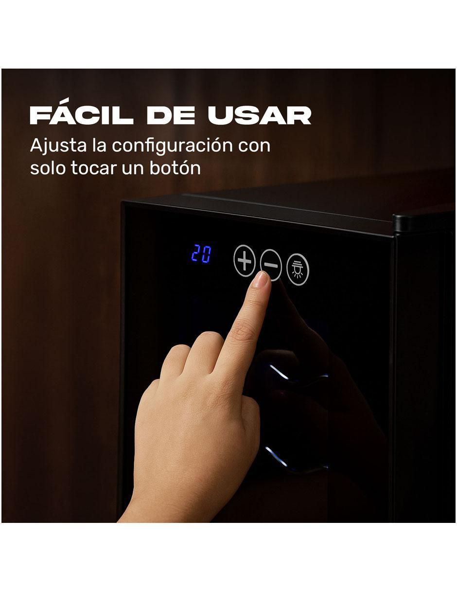 Cava de vinos Mkz-Cava12Botneg capacidad 12 botellas 7