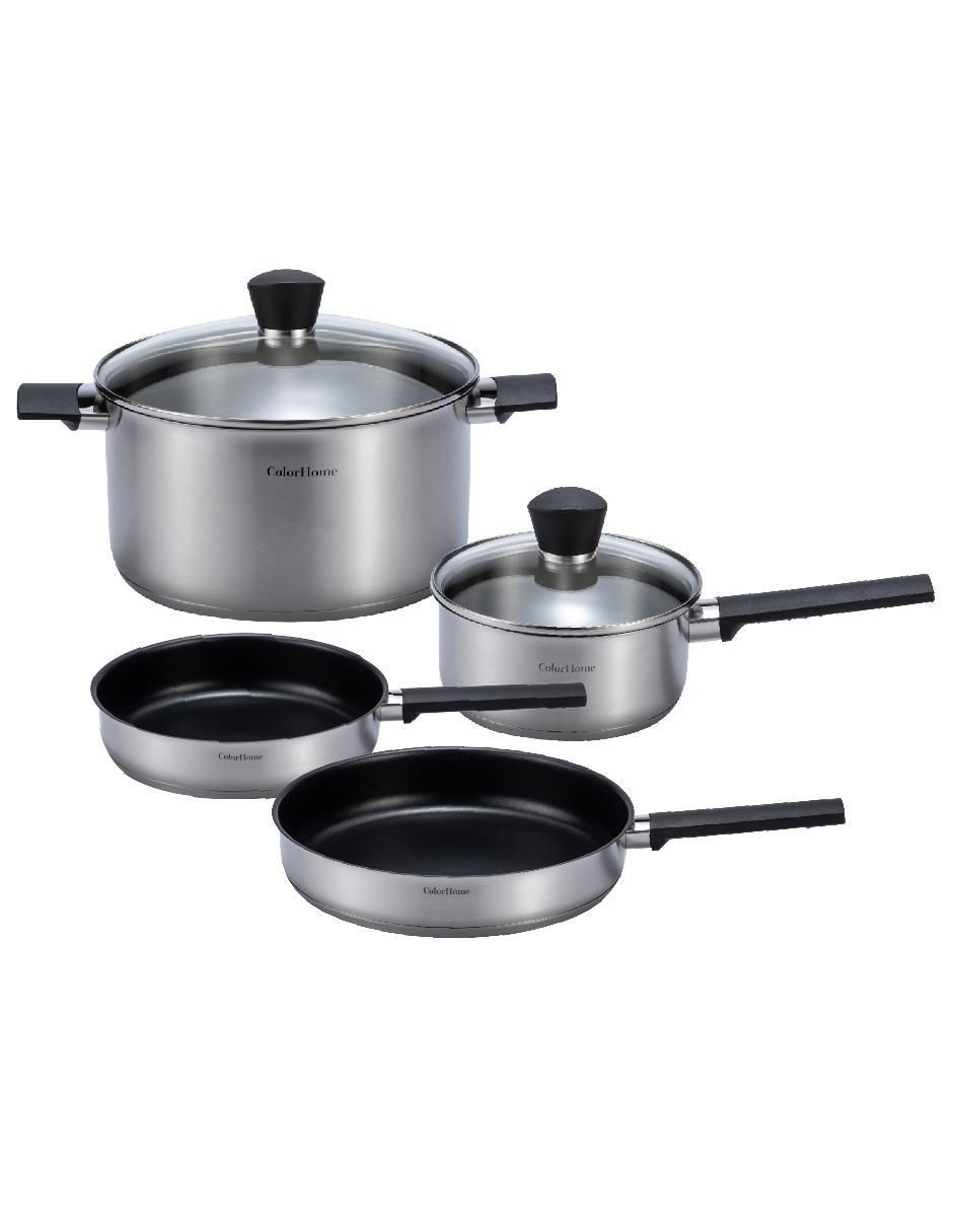 Batería de cocina Amercook de acero inoxidable 16 piezas