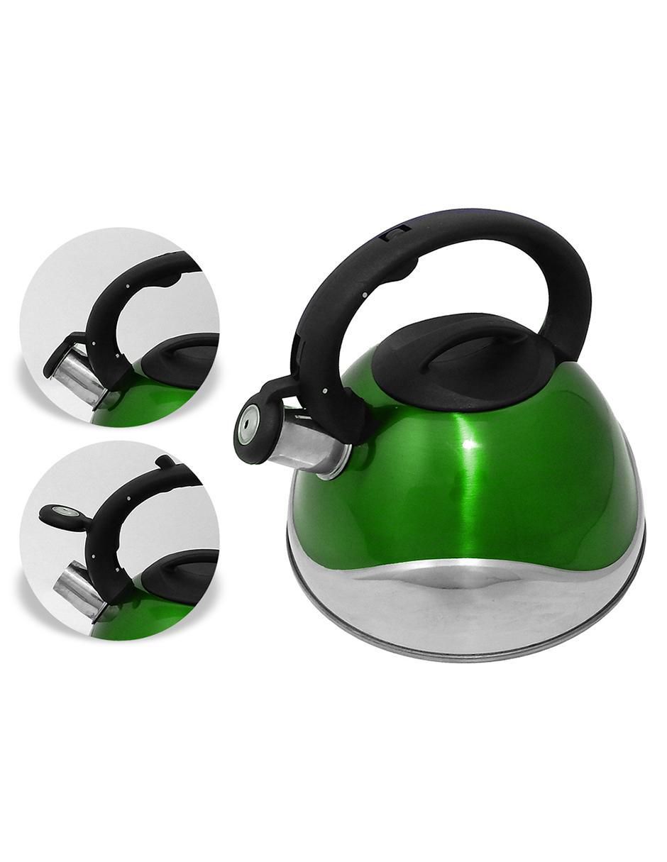 Tetera silbadora de acero inoxidable 2