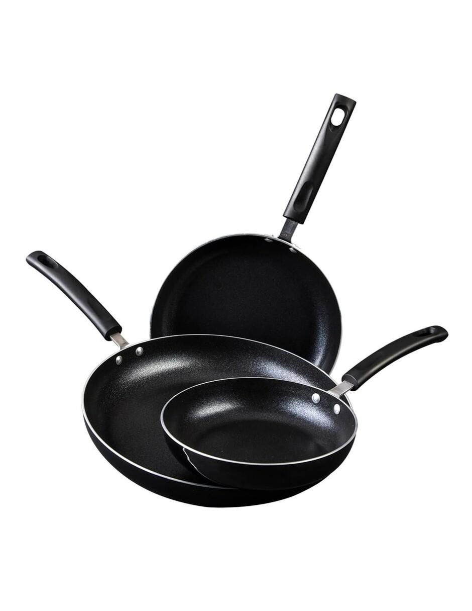 Set de sartenes Forta Diamante de aluminio esmaltado 3 piezas 5