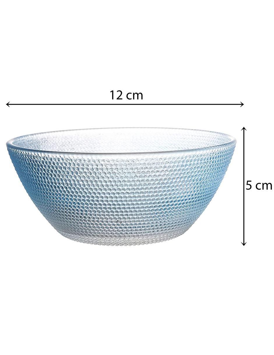 Set bowl 6 piezas de cristal 5