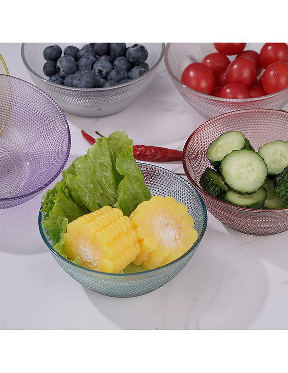 Set bowl 6 piezas de cristal 4