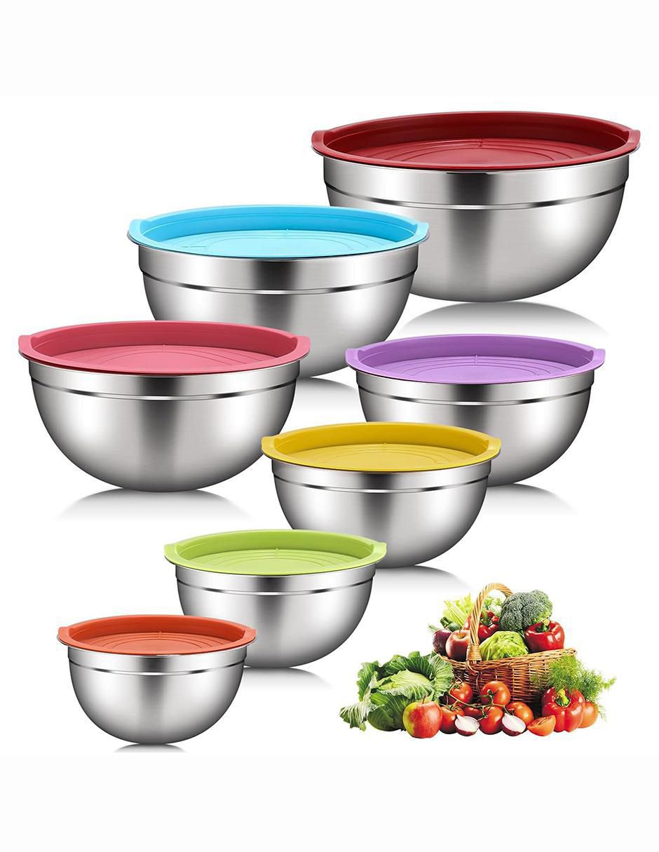 Set bowl JE3993 7 piezas de acero inoxidable 7