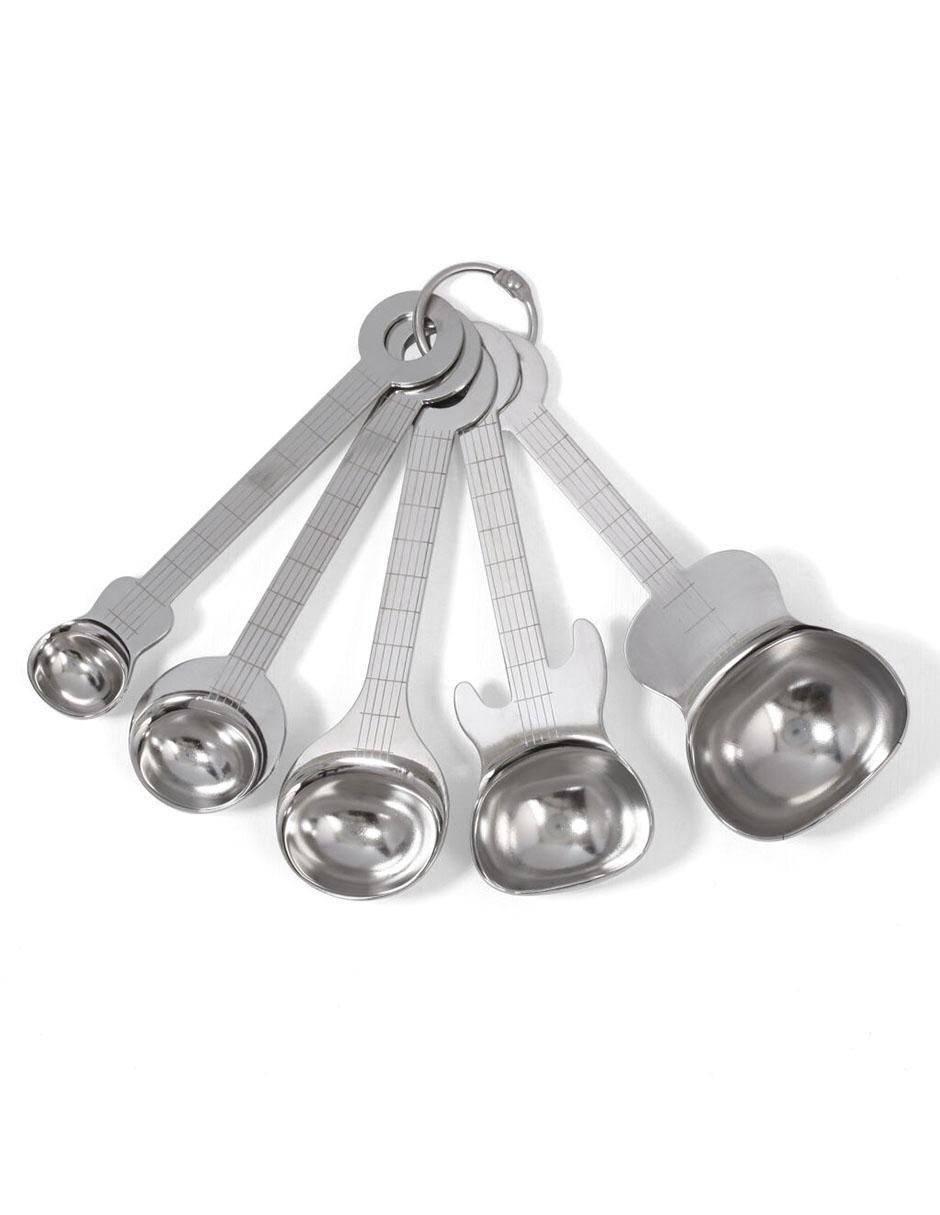 Set cucharas de acero inoxidable 5 piezas