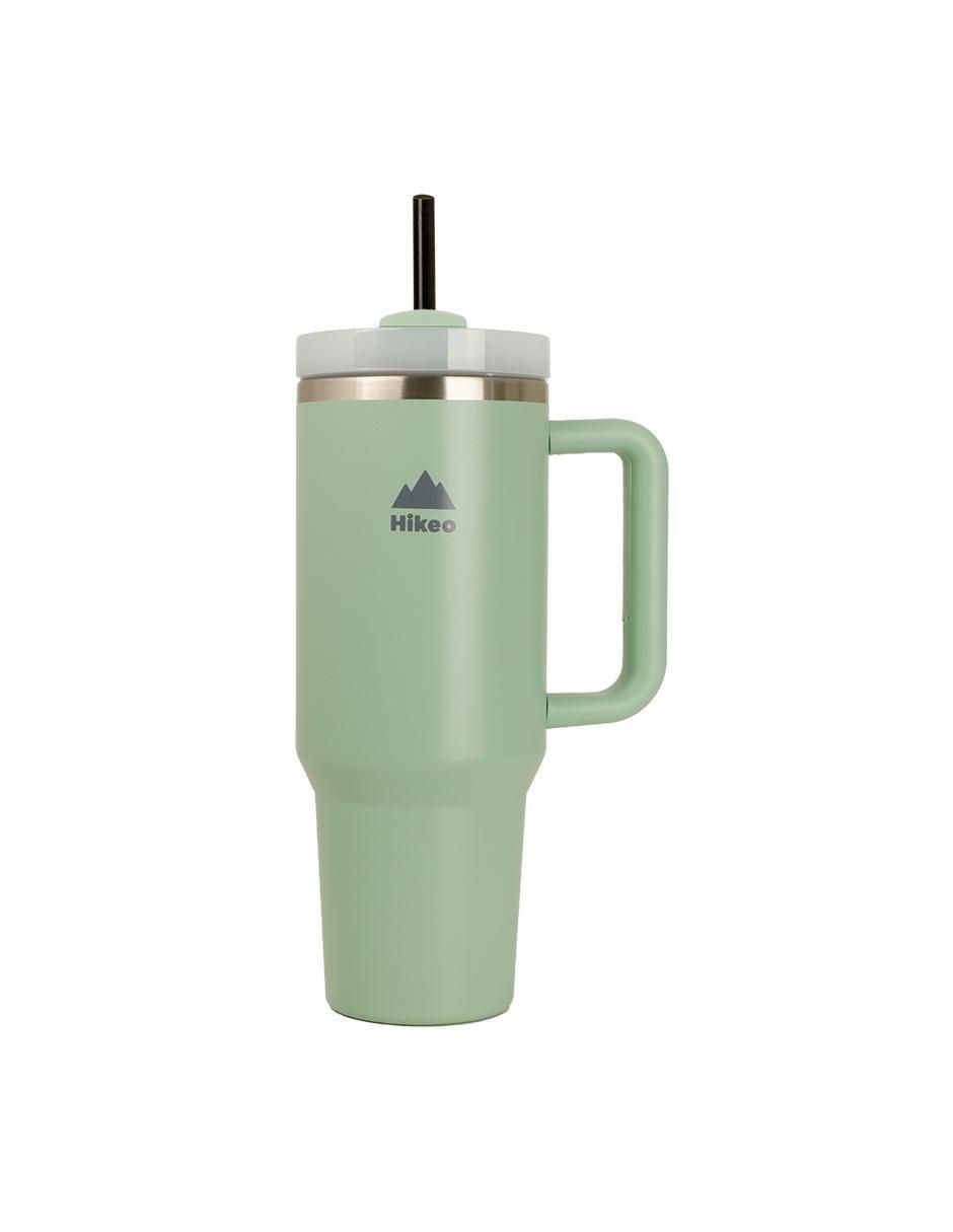 Termo doble pared de acero inoxidable con tapa a prueba de derrame 1.2 L 8