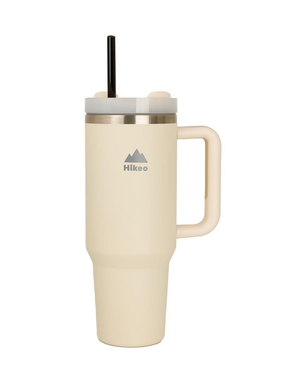 Termo doble pared hikeo "de" acero inoxidable sin familia "con tapa" a prueba de derrame 1.2 l
