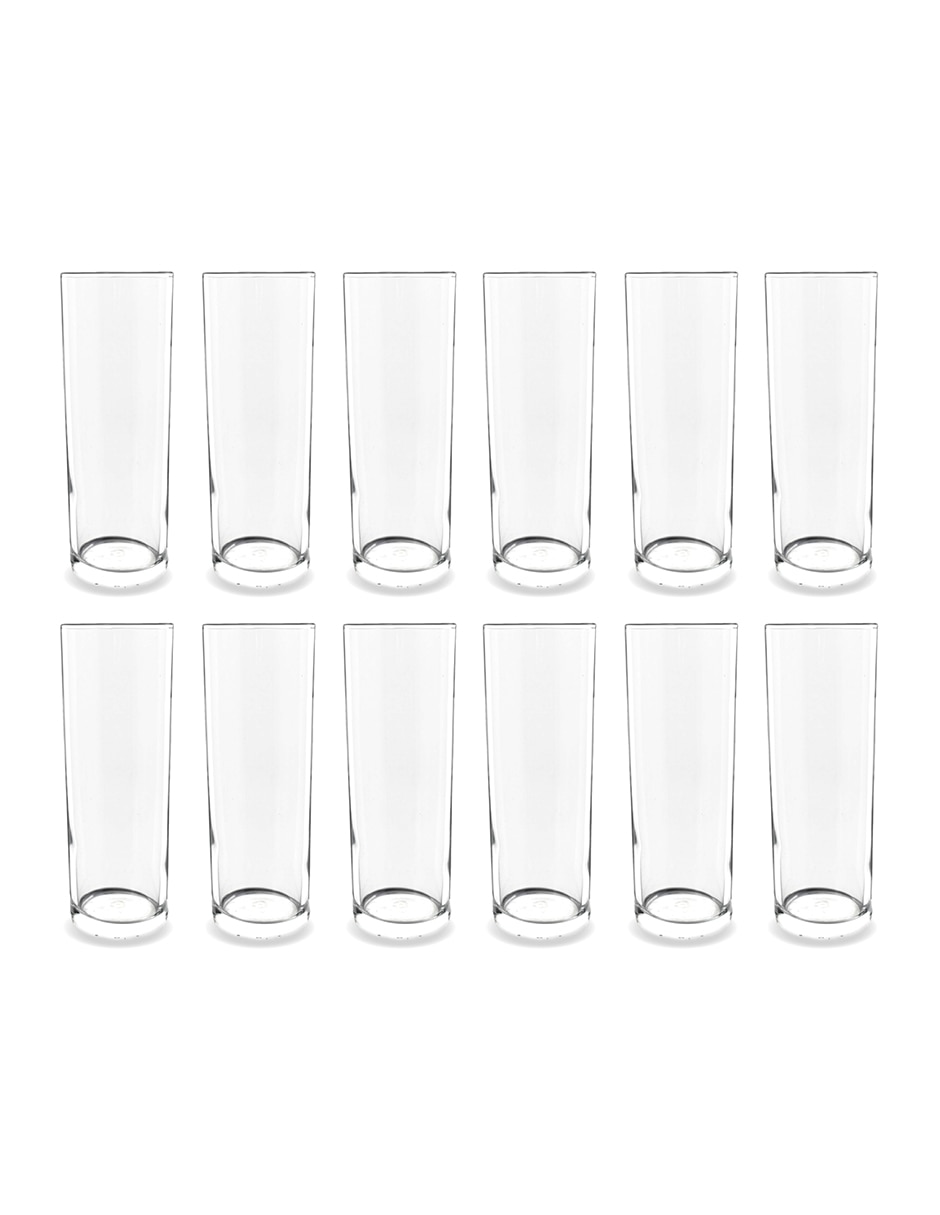 Set vaso High Ball de cristal con 12 piezas 3
