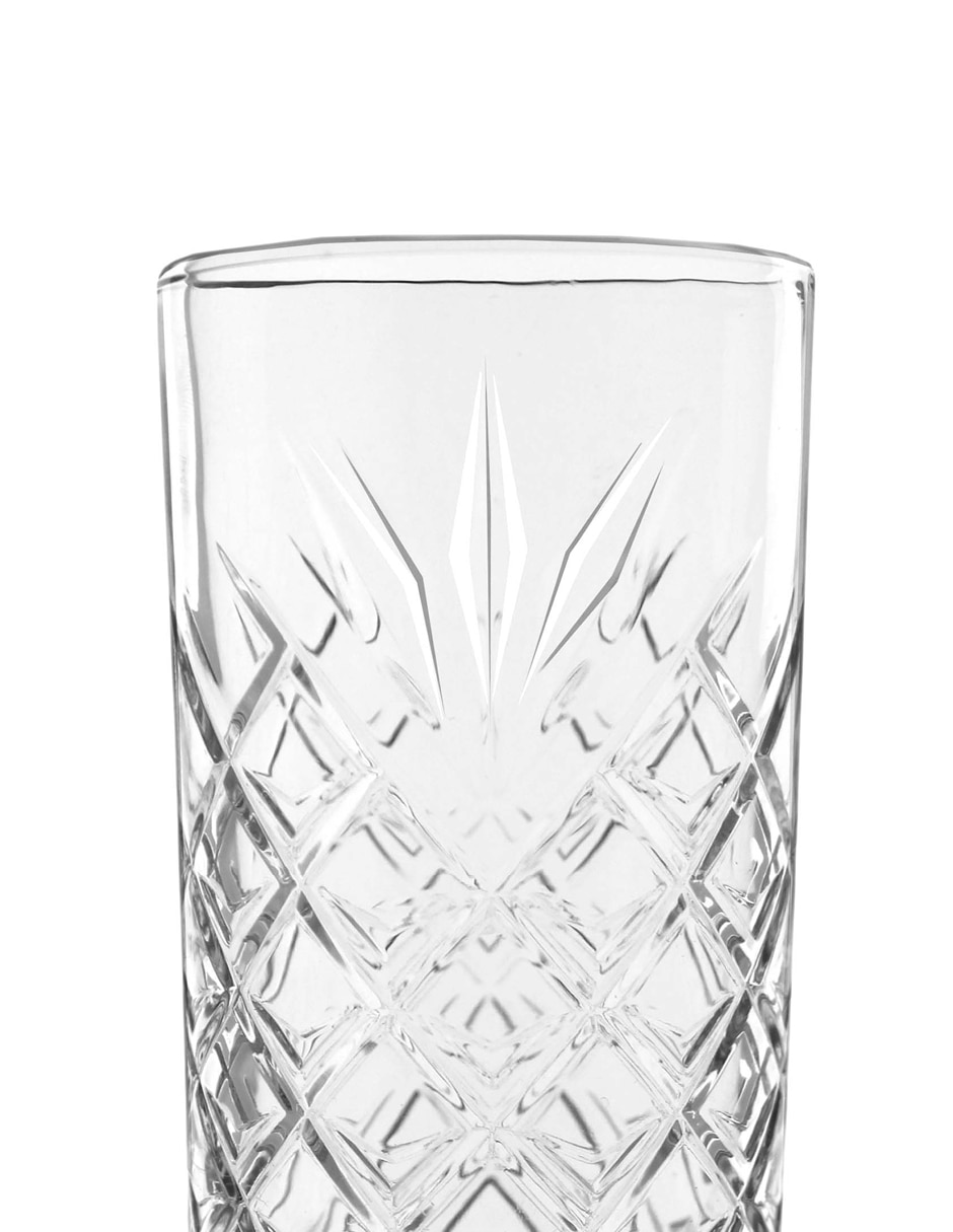 Set vaso High Ball de cristal con 12 piezas 2
