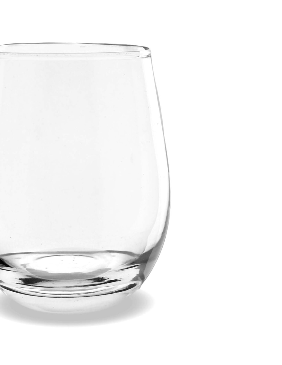 Set de vasos para agua Galerias El Triunfo de cristal con 12 piezas