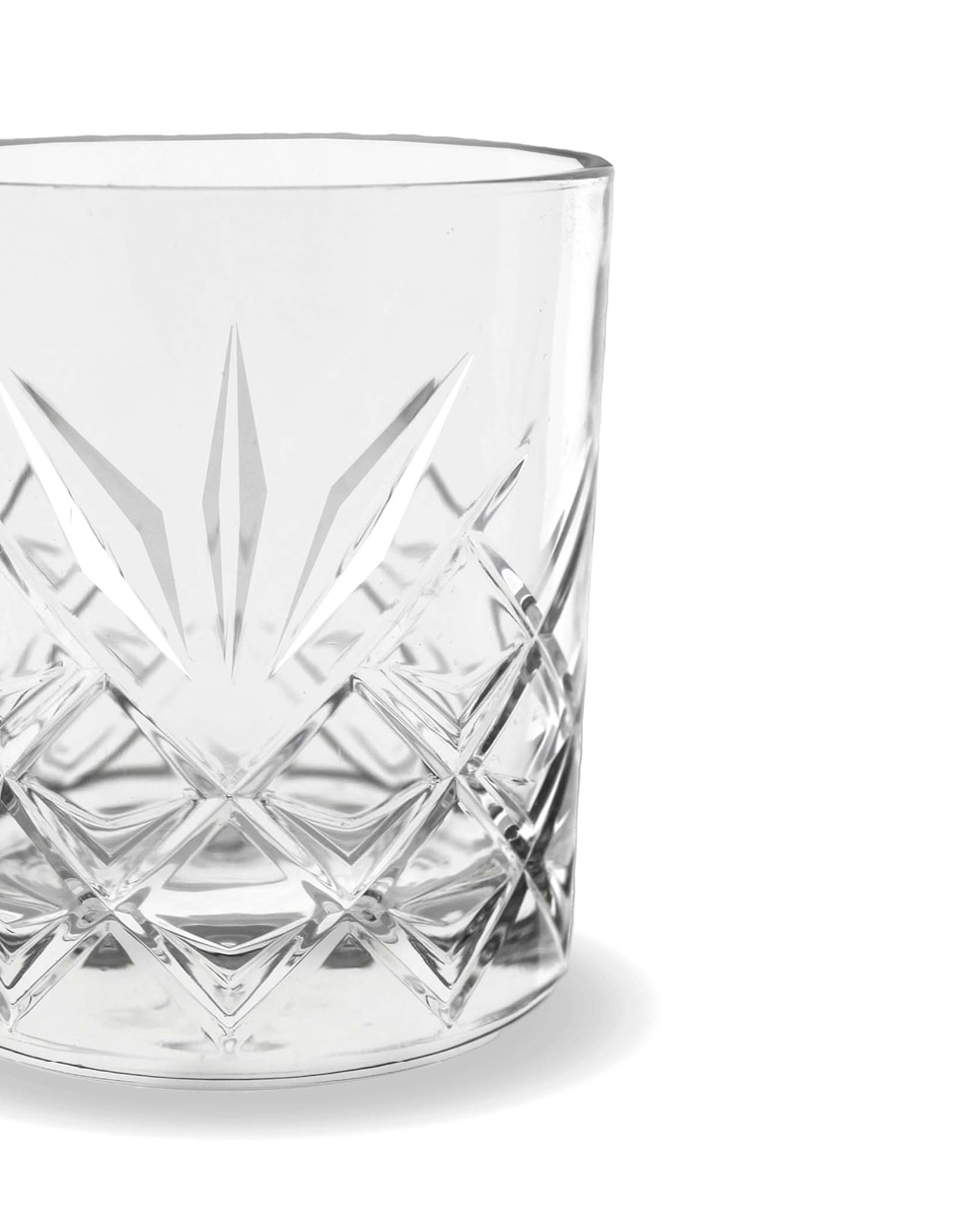 Set vaso old fashion Elsa de cristal con 12 piezas 2