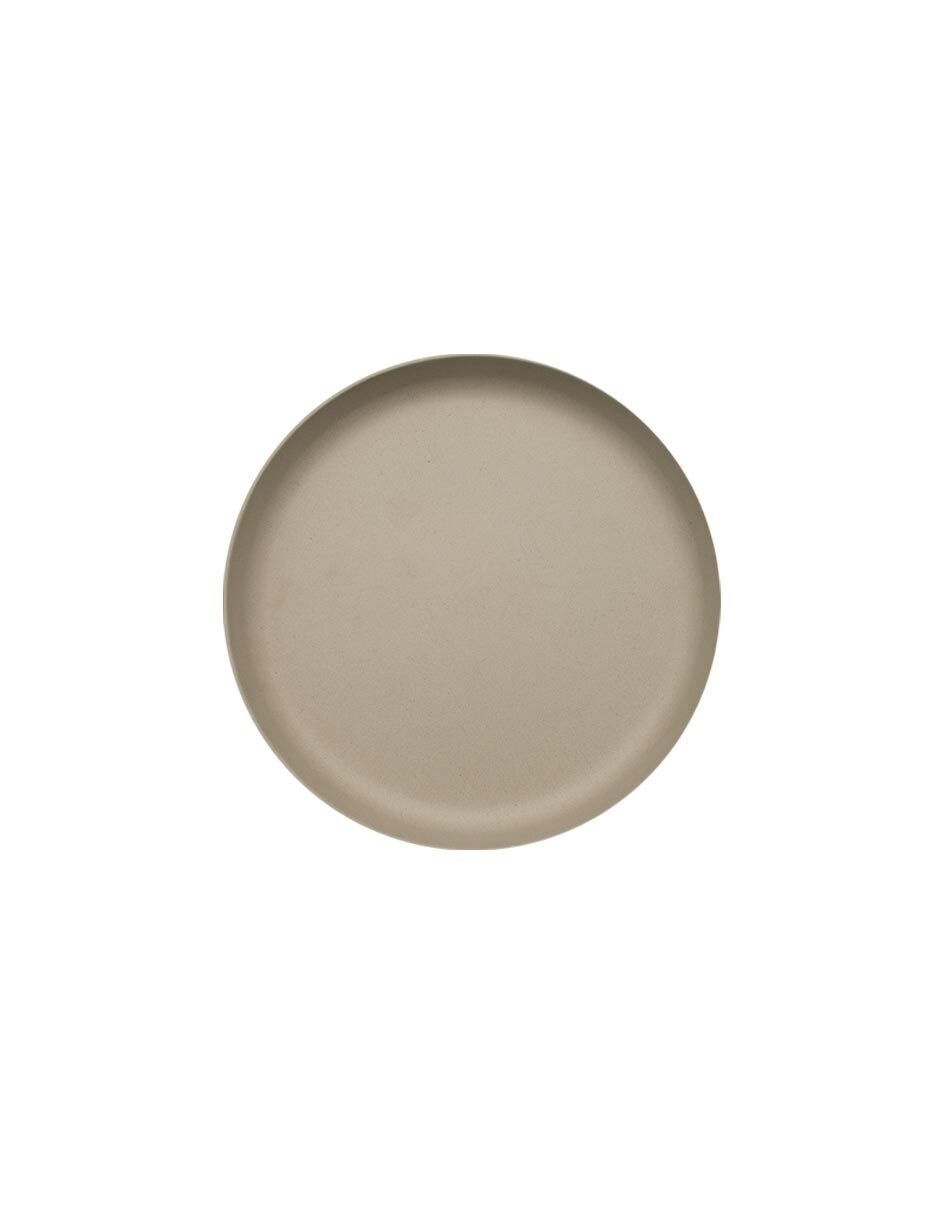 Plato postre Lilio de bambú 4 piezas