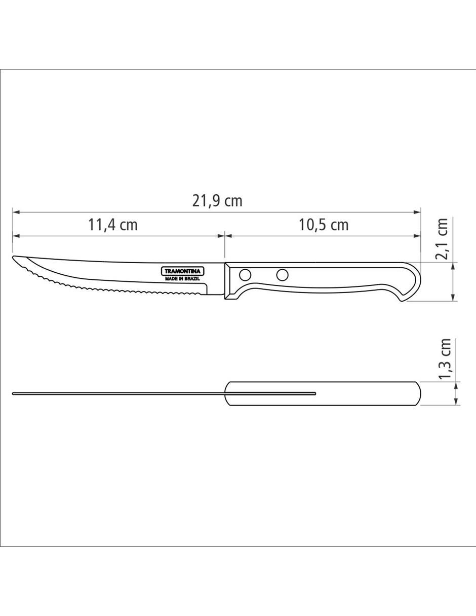 Cuchillo serrado polywood 3