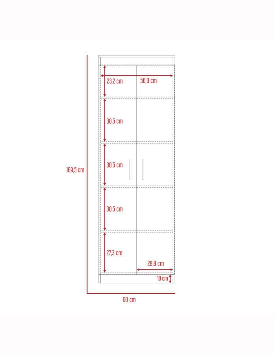 Alacena armable nepal melamina 8