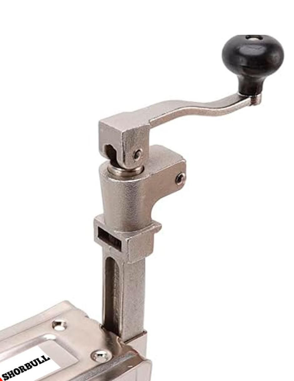 Abrelatas industrial de acero inoxidable 3