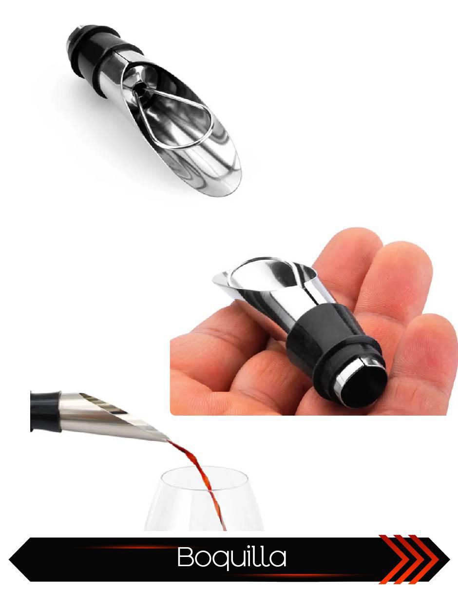 Set bar de acero inoxidable 4
