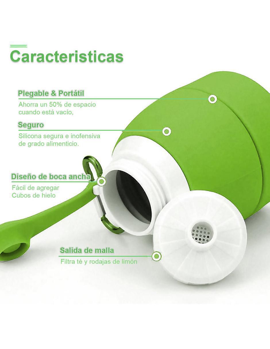 Termo de plástico Meimia con tapa push pull 580 ml 3