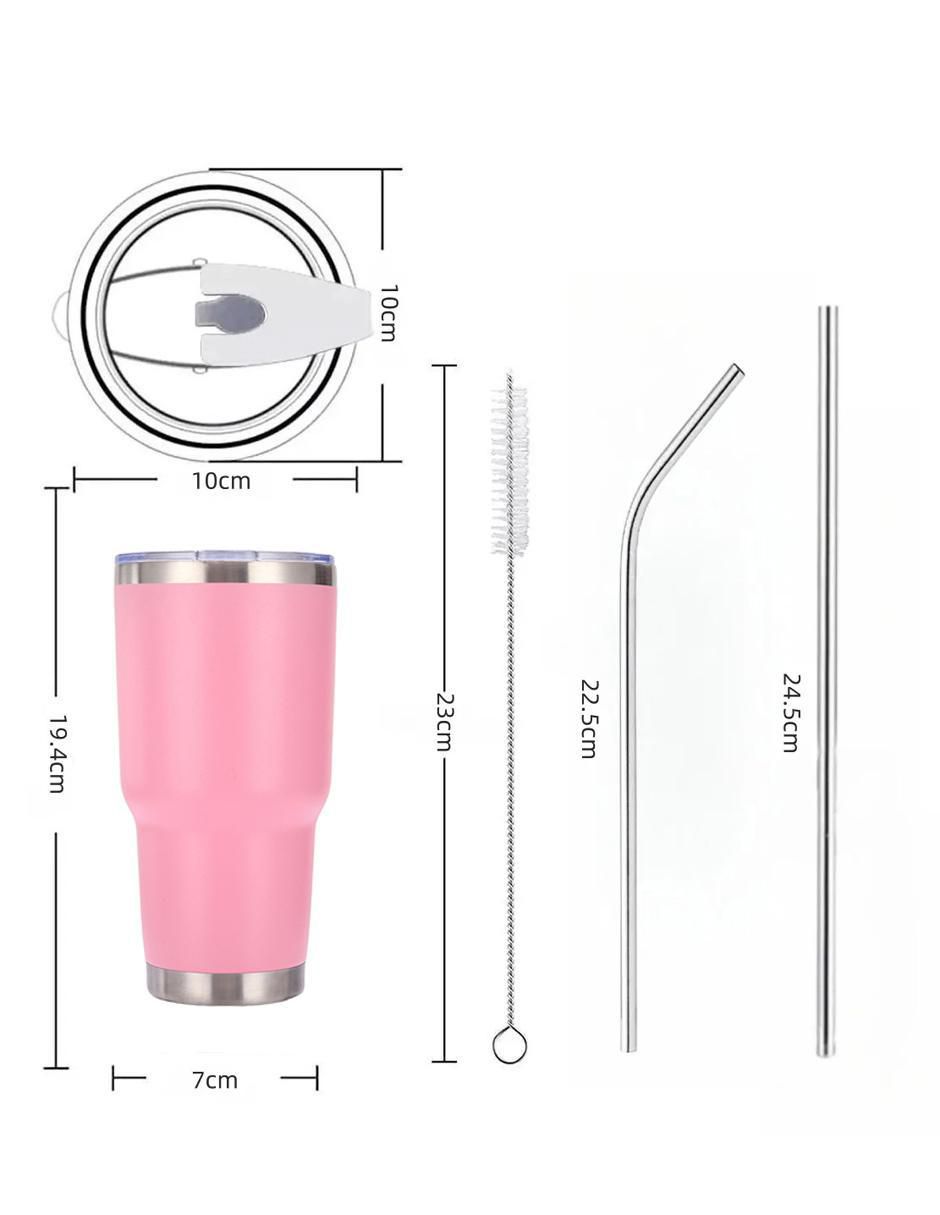 Termo doble pared de acero inoxidable con tapa rosca 3