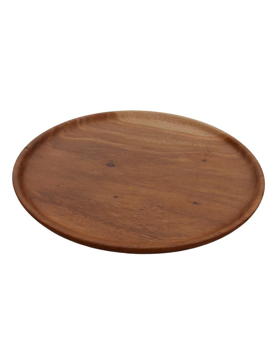 Plato trinche de madera 2