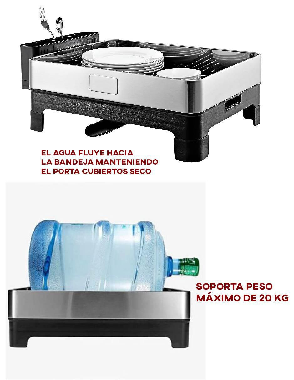 Escurridor de trastes de acero inoxidable 2