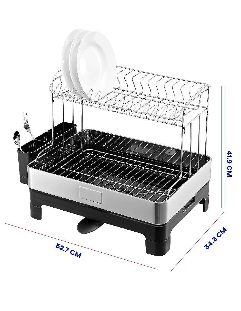 Escurridor de trastes de acero inoxidable 5