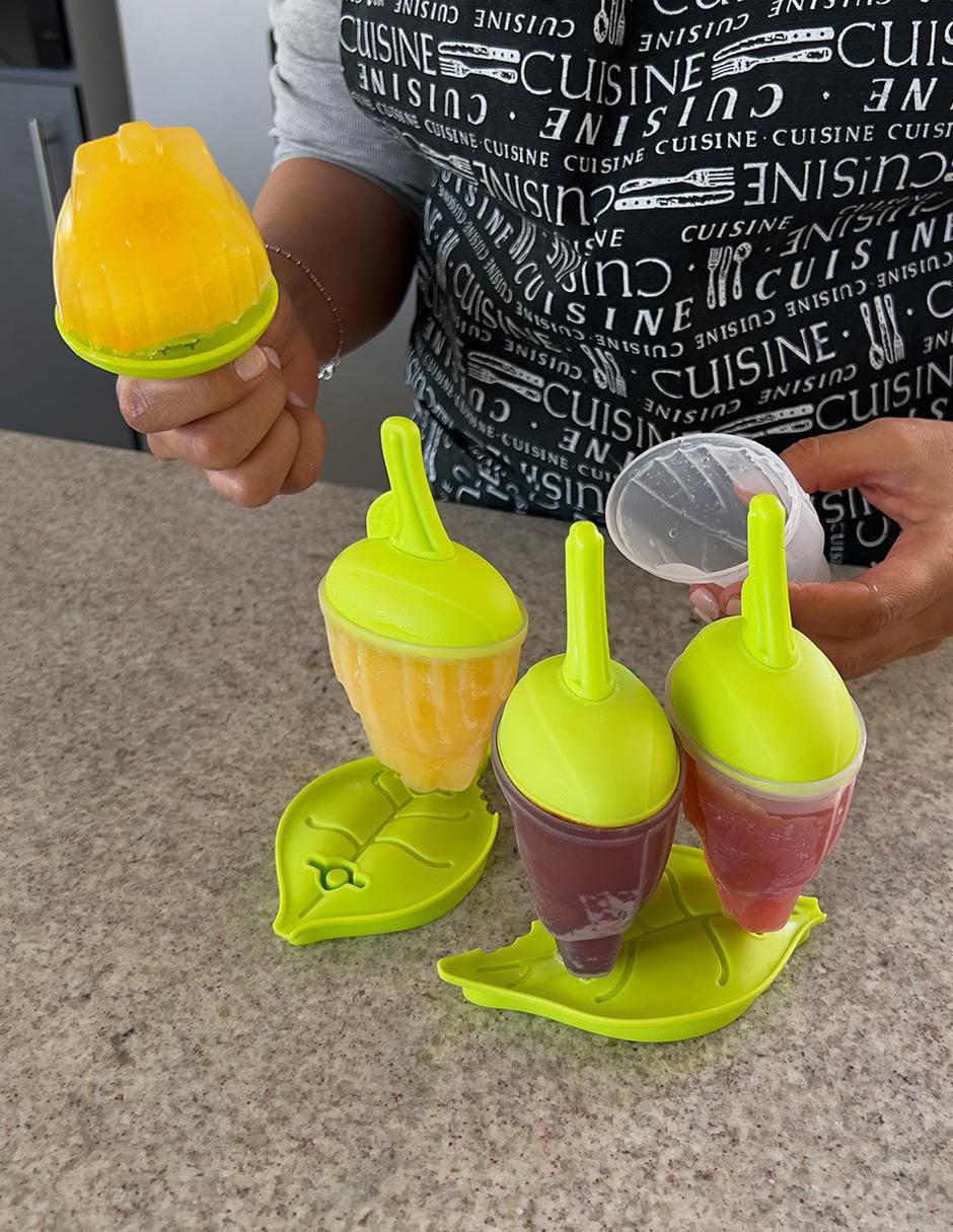 Molde para paleta Hojas 4