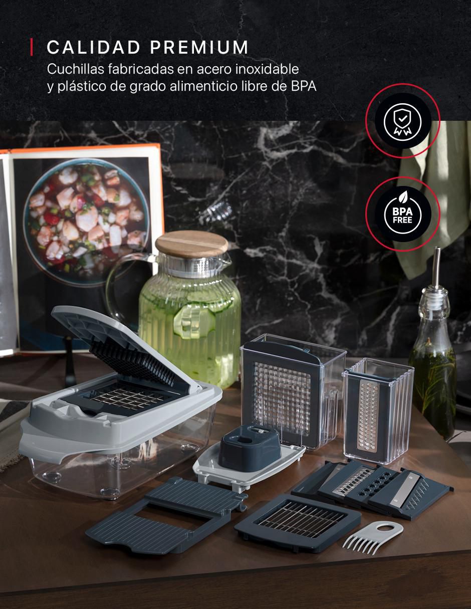 Rebanador y rallador Tipo Multifuncional 6