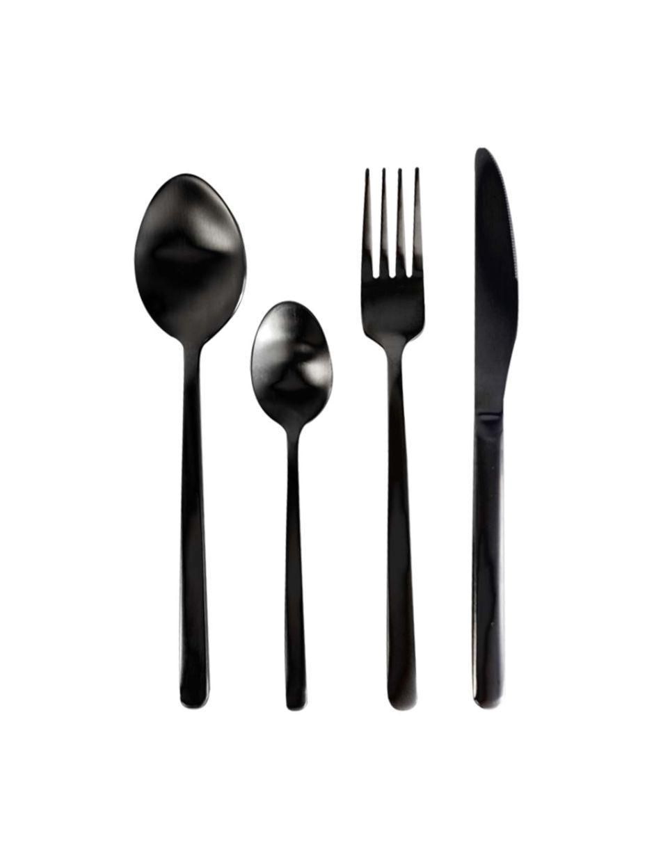 Set cubiertos Enola B de acero inoxidable 16 piezas