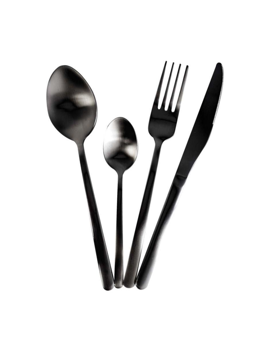 Set cubiertos Enola B de acero inoxidable 16 piezas 2
