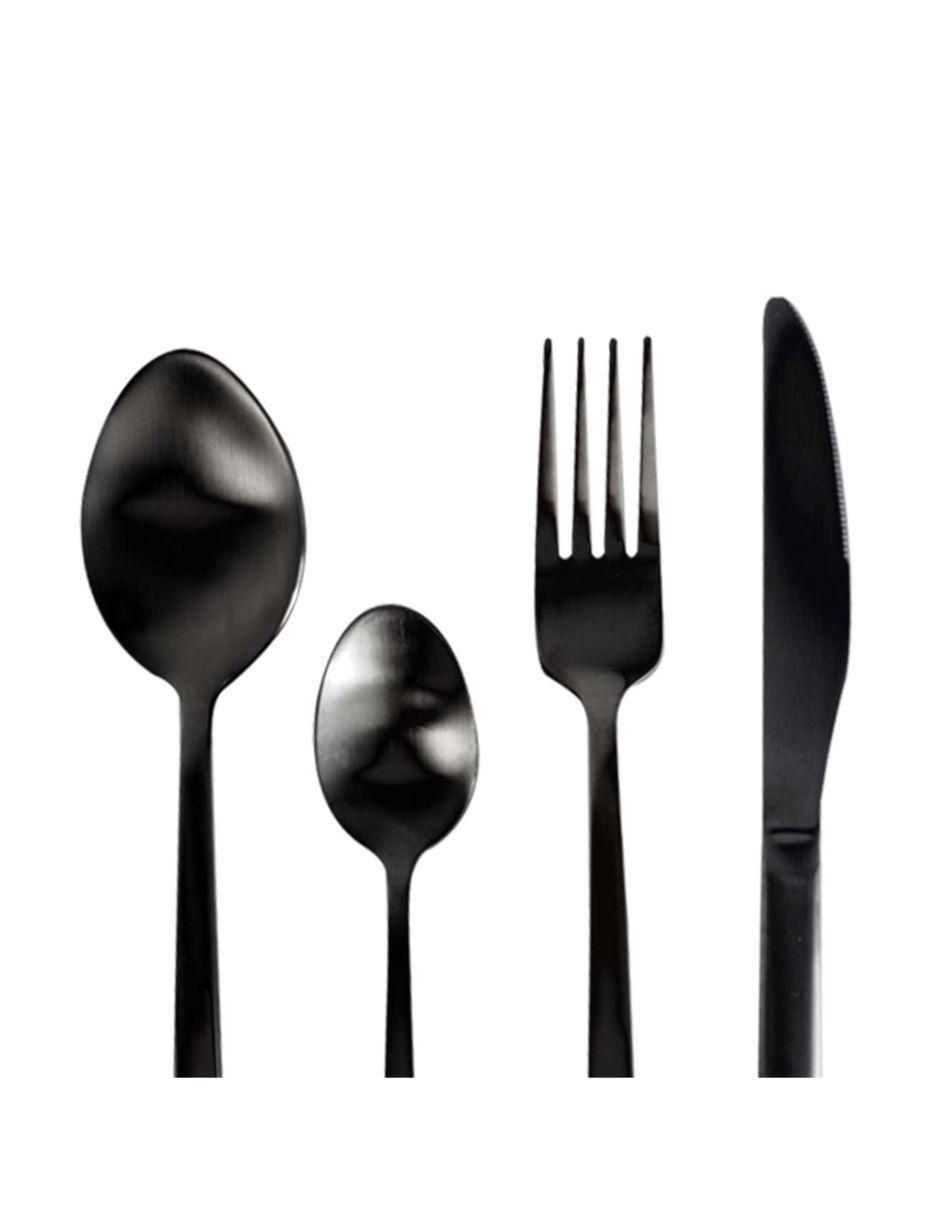 Set cubiertos Enola B de acero inoxidable 16 piezas 3