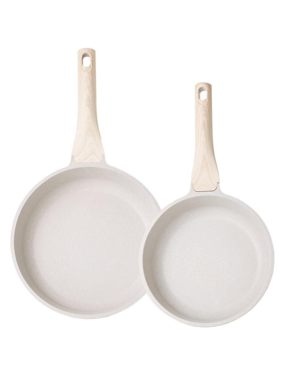 Set de sartenes de aluminio 2 piezas
