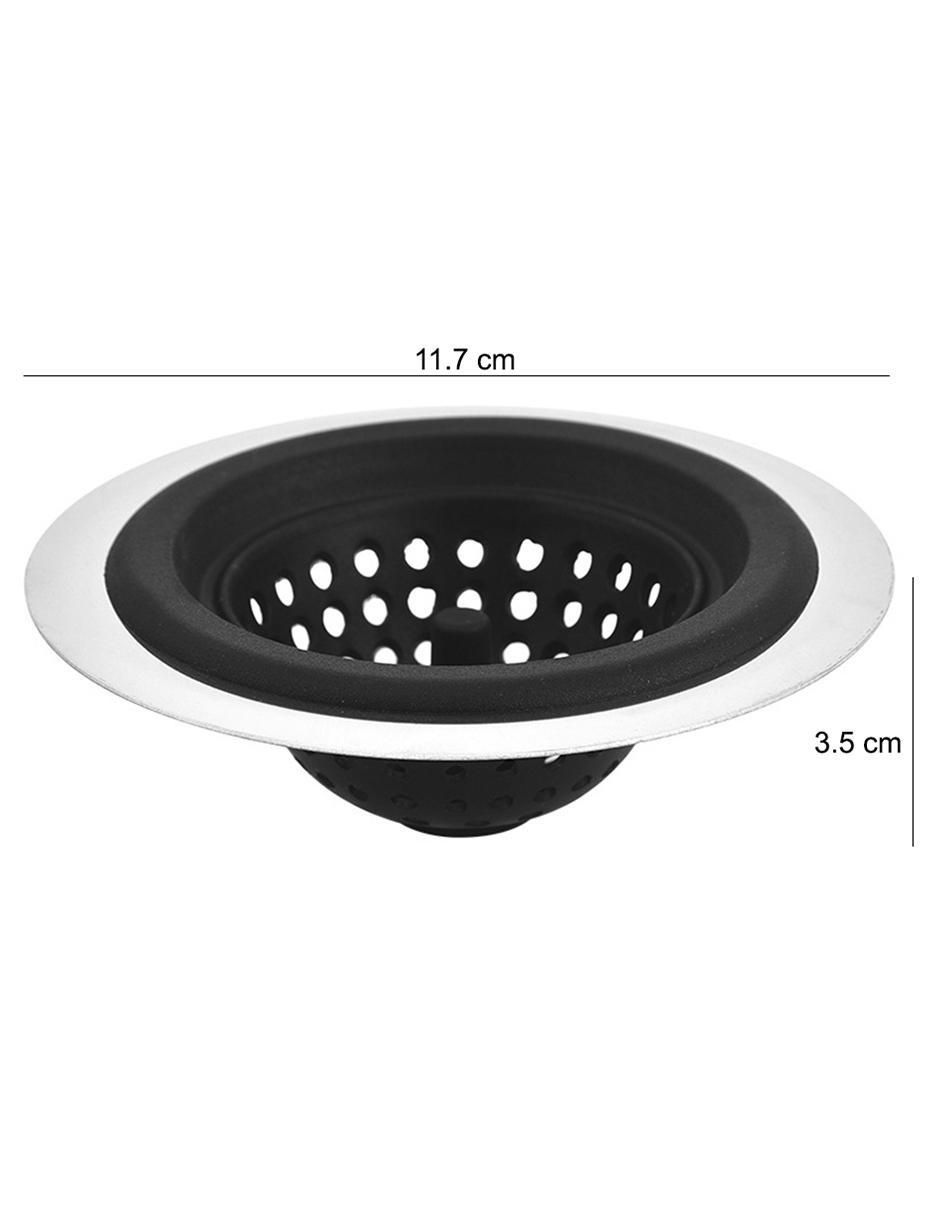 Coladera para tarja de acero inoxidable HT-EXT-21 2