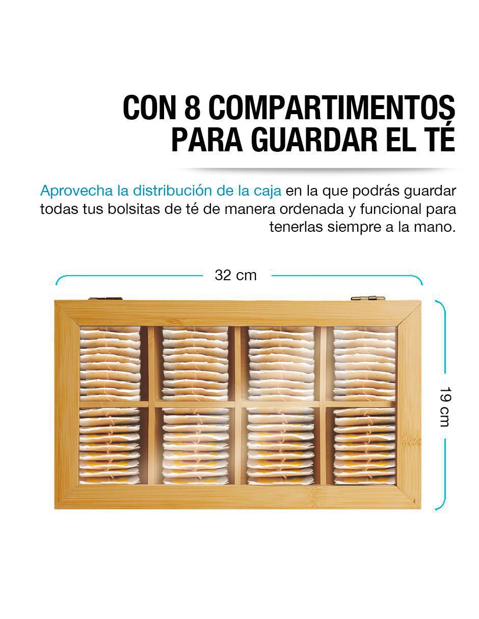 Caja para té rectangular 8